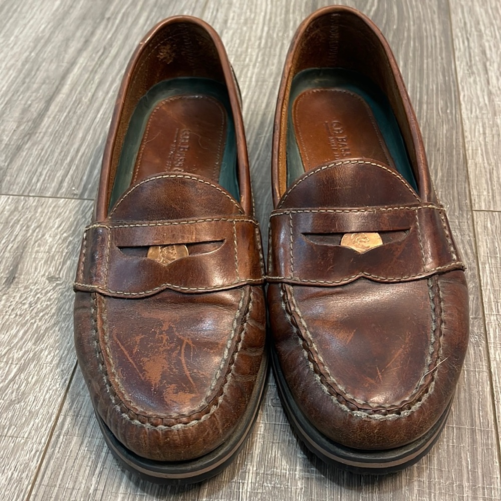Vintage look GH Bass & Co Penny loafers